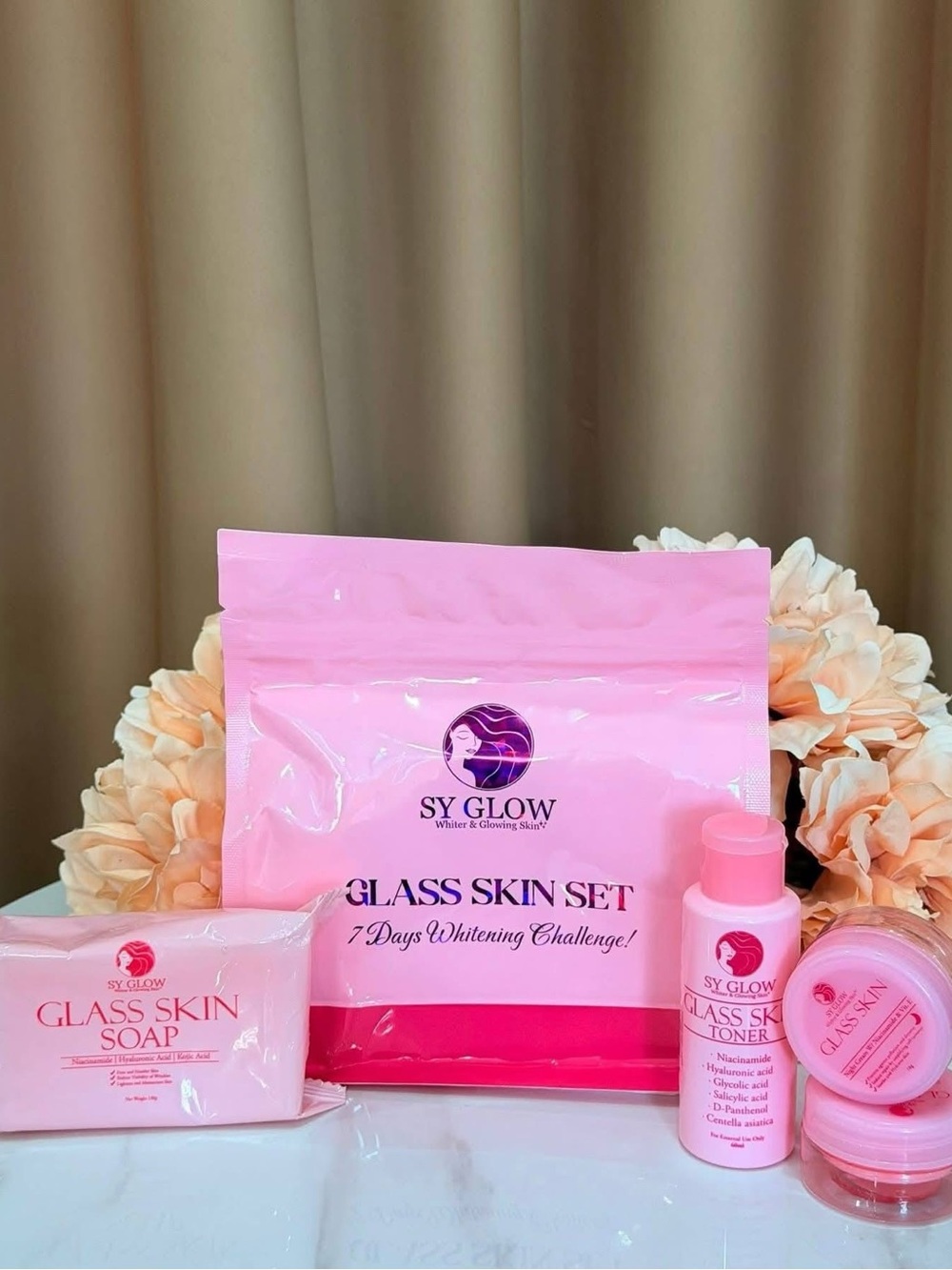 Sy Glass Skin Set - Moisturizer & Toner
